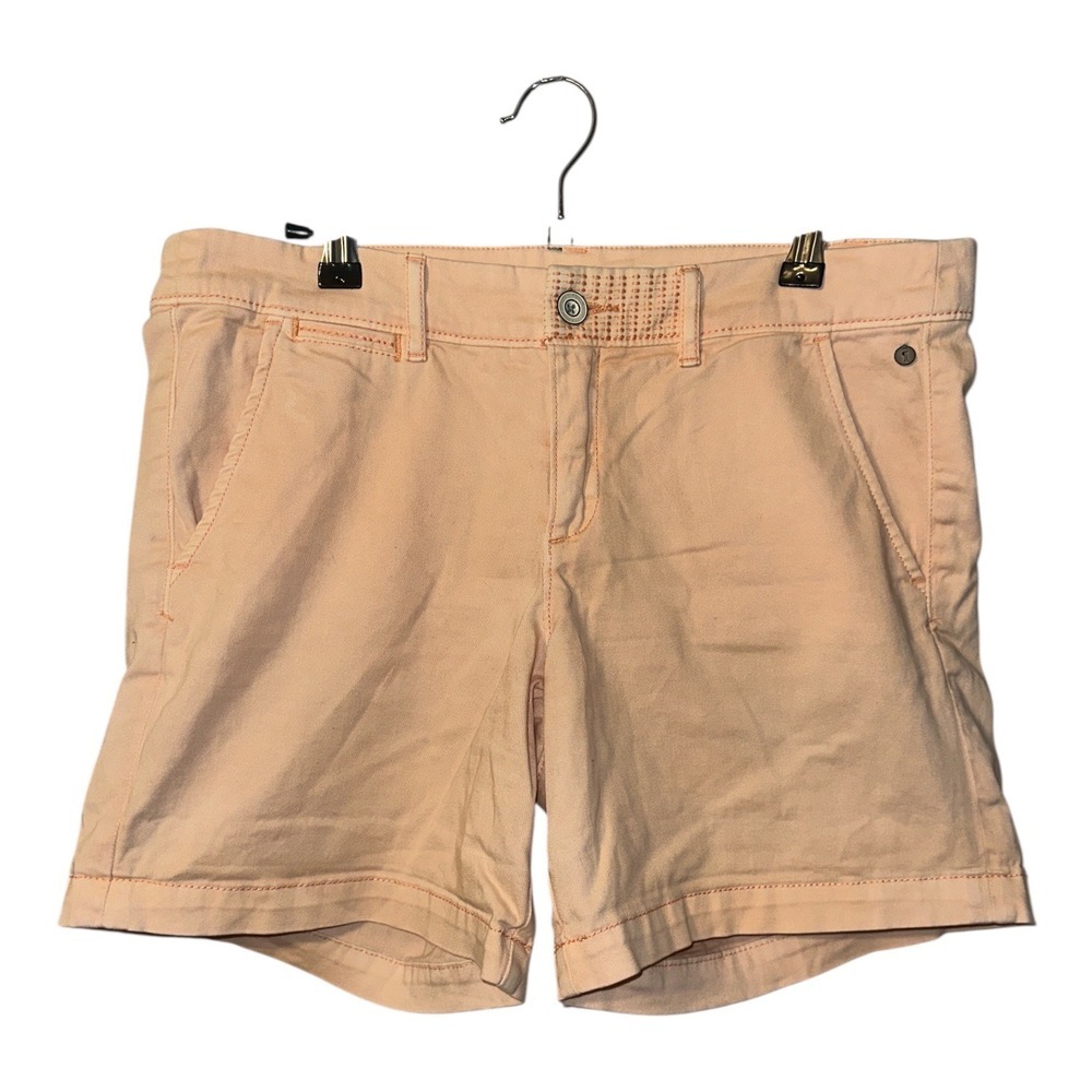 Pilcro and the Letterpress Peach Chino Shorts, Womens Size 29